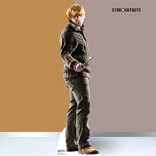 Ron Weasley Harry Potter & the Deathly Hallows Rupert Grint Lifesize Cardboard Cutout 175cm Product Gallery Image