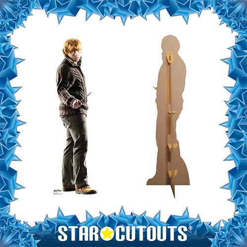 Ron Weasley Harry Potter & the Deathly Hallows Rupert Grint Lifesize Cardboard Cutout 175cm Product Gallery Image