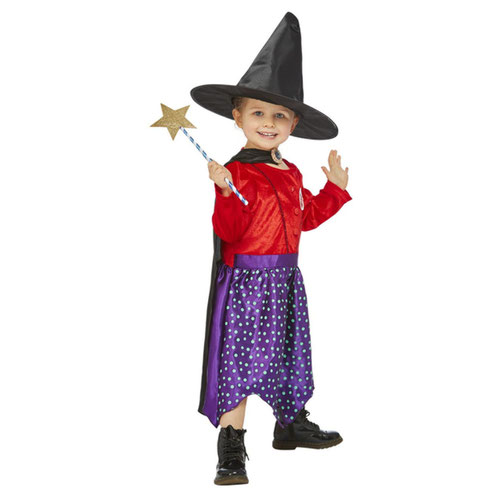 Room On The Broom Julia Donaldson Girls Fancy Dress Costume Kids Small - Age 4-6 Product Gallery Image