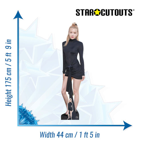 Rose K-Pop Lifesize Cardboard Cutout 175cm Product Gallery Image