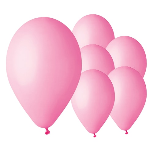 Rose Pink Biodegradable Latex Balloons 33cm / 13 in - Pack of 50 Product Image