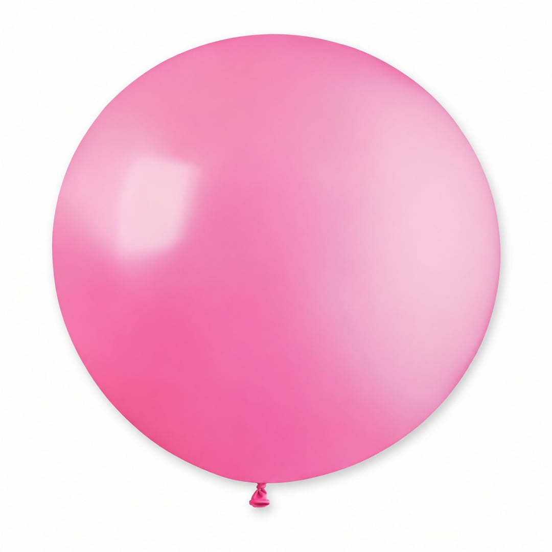 Rose Pink Jumbo Latex Balloon 79cm / 31 in - Single