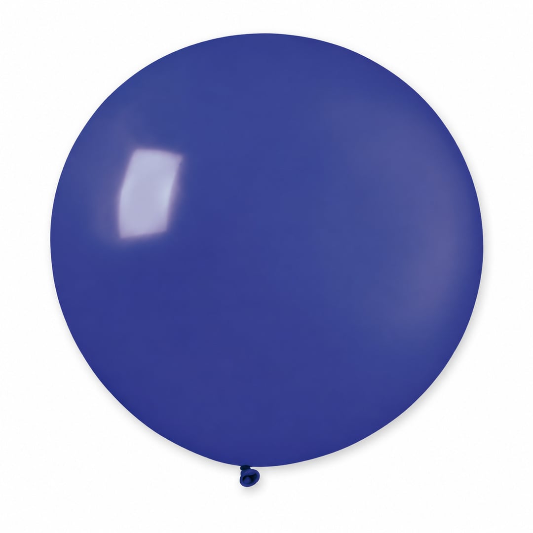 Royal Blue Jumbo Latex Balloon 79cm / 31 in - Single