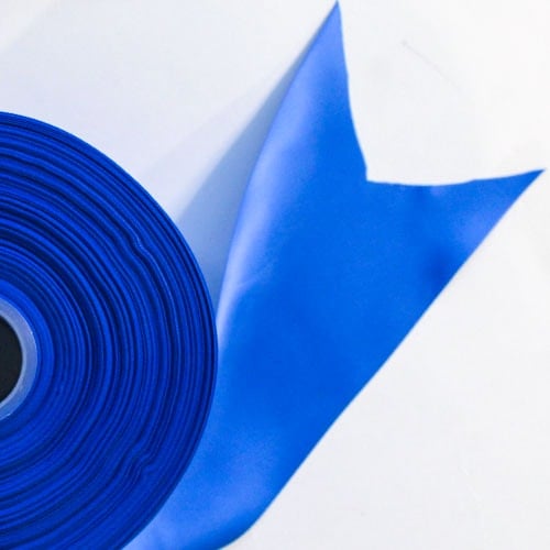 Royal Blue Satin Faced Ribbon Reel 100mm x 91m Product Image