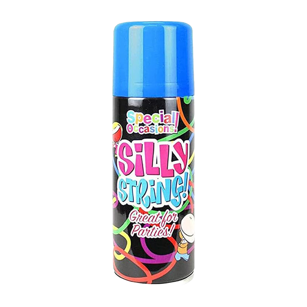 Royal Blue Silly String Spray Can 200ml