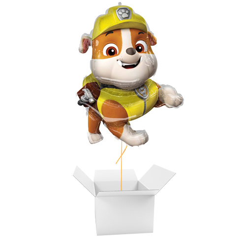 Rubble Paw Patrol Helium Foil Giant Balloon - Inflated Balloon in a Box Product Gallery Image