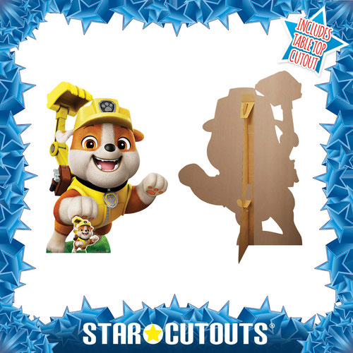Rubble Paw Patrol Lifesize Cardboard Cutout 131cm Product Gallery Image
