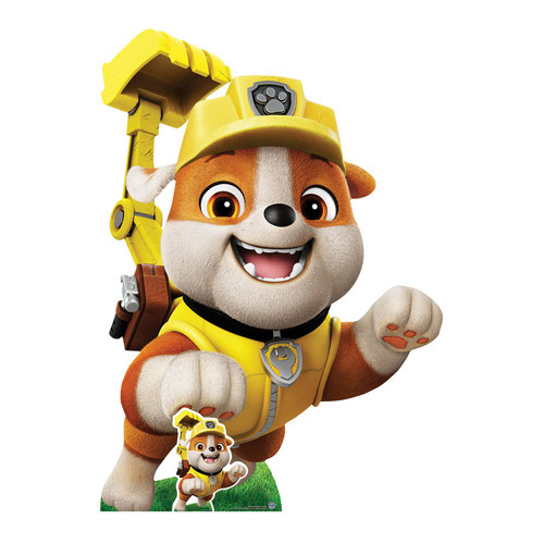 Rubble Paw Patrol Lifesize Cardboard Cutout 131cm Product Gallery Image