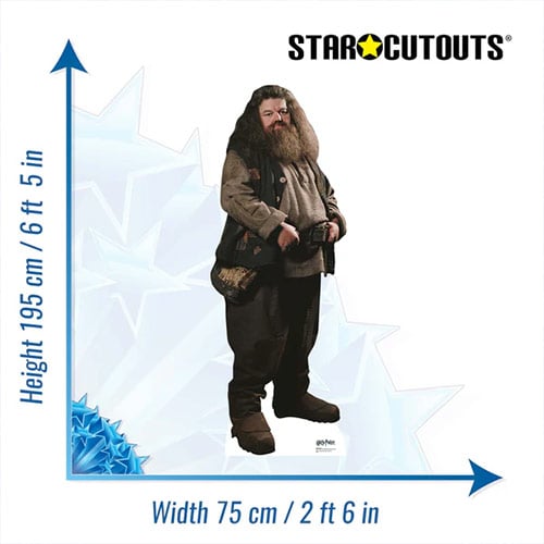 Rubeus Hagrid Harry Potter Robbie Coltrane Lifesize Cardboard Cutout 195cm Product Gallery Image