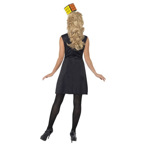 Rubik's Cube Fancy Dress Costume Ladies Small - UK 8-10 Product Gallery Image