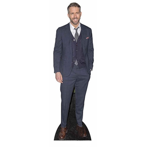 Ryan Reynolds Casual Suit Lifesize Cardboard Cutout 188cm Product Gallery Image