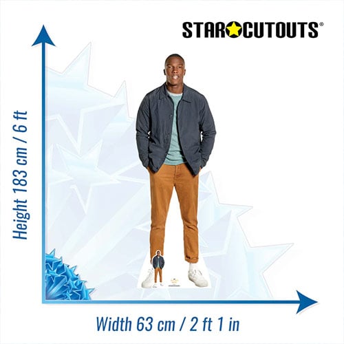 Ryan Sinclair Doctor Who Tosin Cole Lifesize Cardboard Cutout 183cm Product Gallery Image