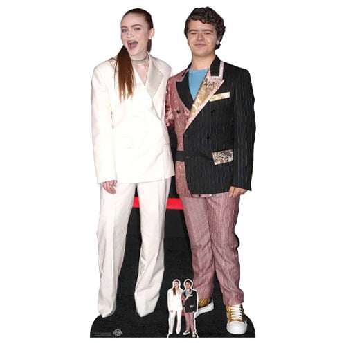 Sadie Sink and Gaten Matarazzo Lifesize Cardboard Cutout 171cm Product Gallery Image