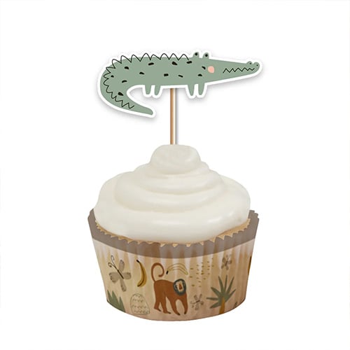 Safari Animals Paper Cupcake Cases - Pack of 60 Product Gallery Image