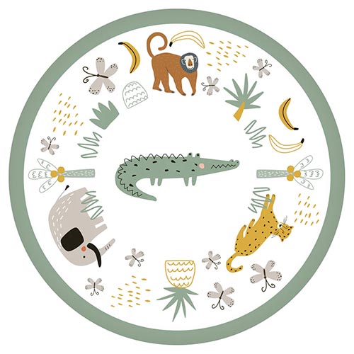 Safari Animals Paper Cupcake Cases - Pack of 60 Product Gallery Image