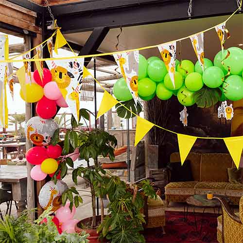 Safari Animals Plastic Pennant Bunting 6m Product Gallery Image