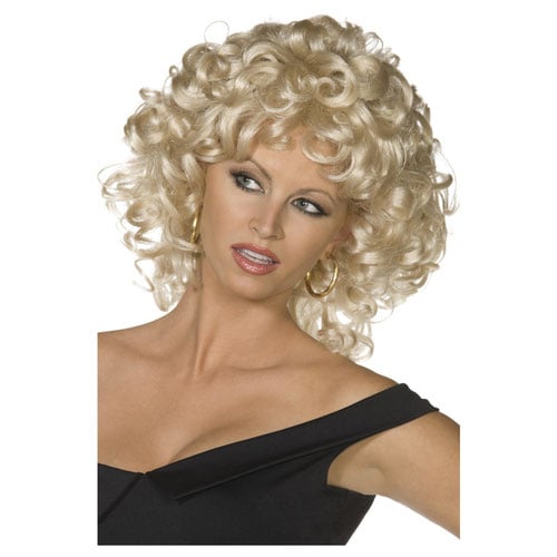 Sandy Olsson Grease Last Scene Curly Blonde Hair Wig Product Gallery Image