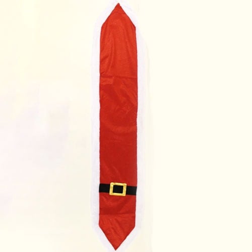 Santa Buckle Design Christmas Table Runner 180cm x 35cm Product Image