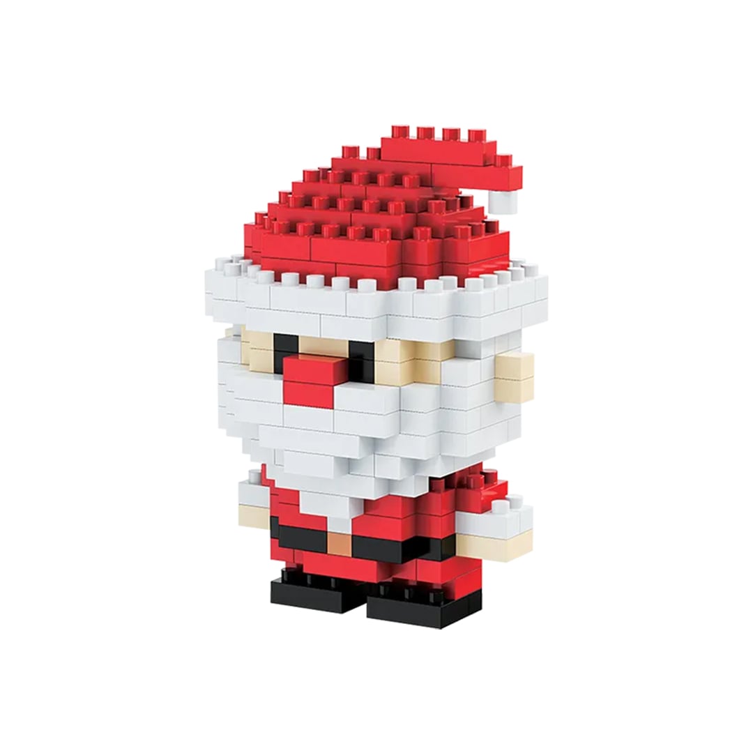 Santa Claus Christmas Building Blocks Kit