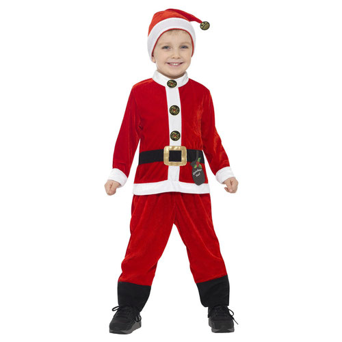 Santa Claus Christmas Fancy Dress Costume Toddler Unisex Age 3-4 Product Gallery Image