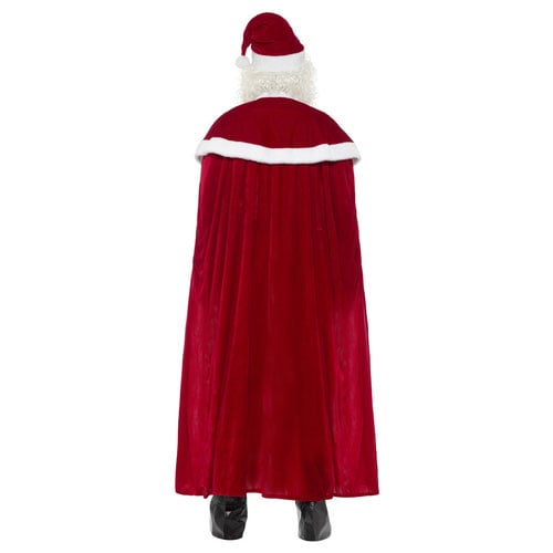 Santa Claus Deluxe Christmas Fancy Dress Costume Adult Mens Medium Product Gallery Image