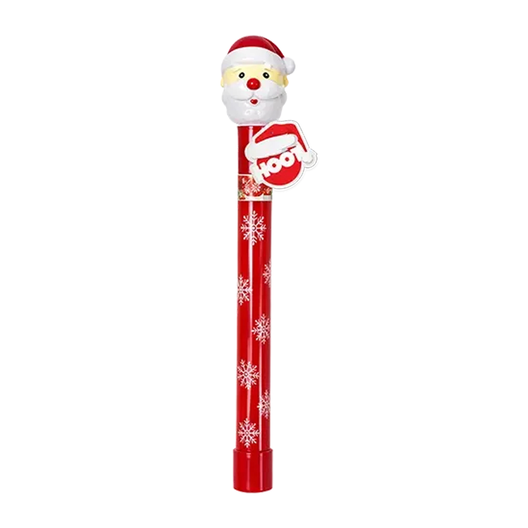 Santa Claus Light Up Red Christmas Shaking Wand 28cm