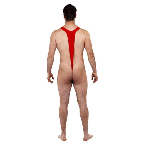 Santa Claus Mankini Fancy Dress Costume Adult Mens One Size Product Gallery Image
