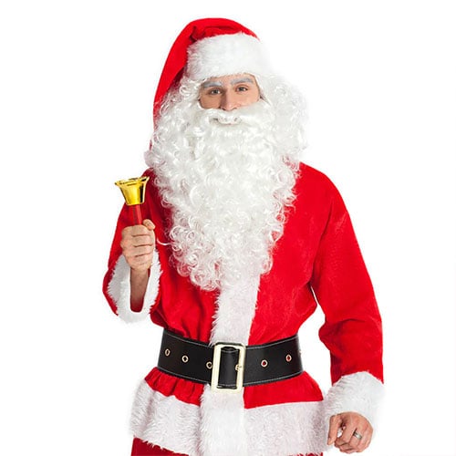 Santa Claus Red Novelty Bell Product Gallery Image