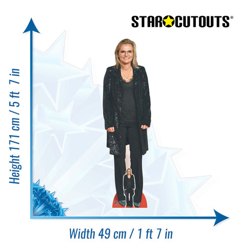 Sarina Wiegman Lifesize Cardboard Cutout 171cm Product Gallery Image