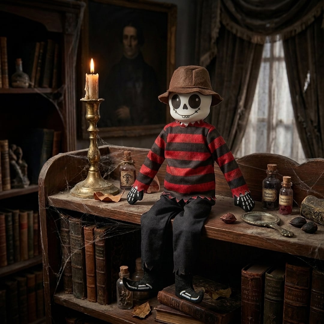 Scarecrow Outfit for Boo Crew Halloween Doll