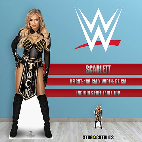 Scarlett WWE Lifesize Cardboard Cutout 166cm Product Gallery Image