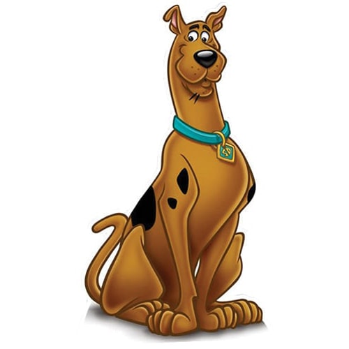 Scooby-Doo Lifesize Cardboard Cutout 133cm | Partyrama