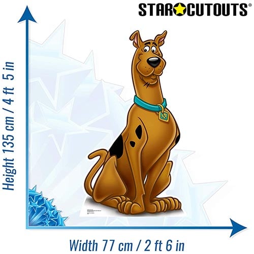 Scooby-Doo Lifesize Cardboard Cutout 133cm Product Gallery Image