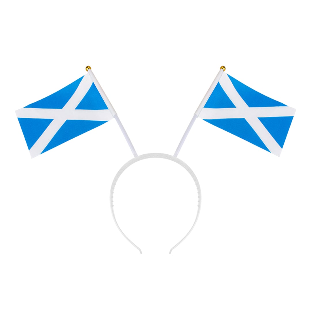 Scotland Flag Headband Fancy Dress Accessory