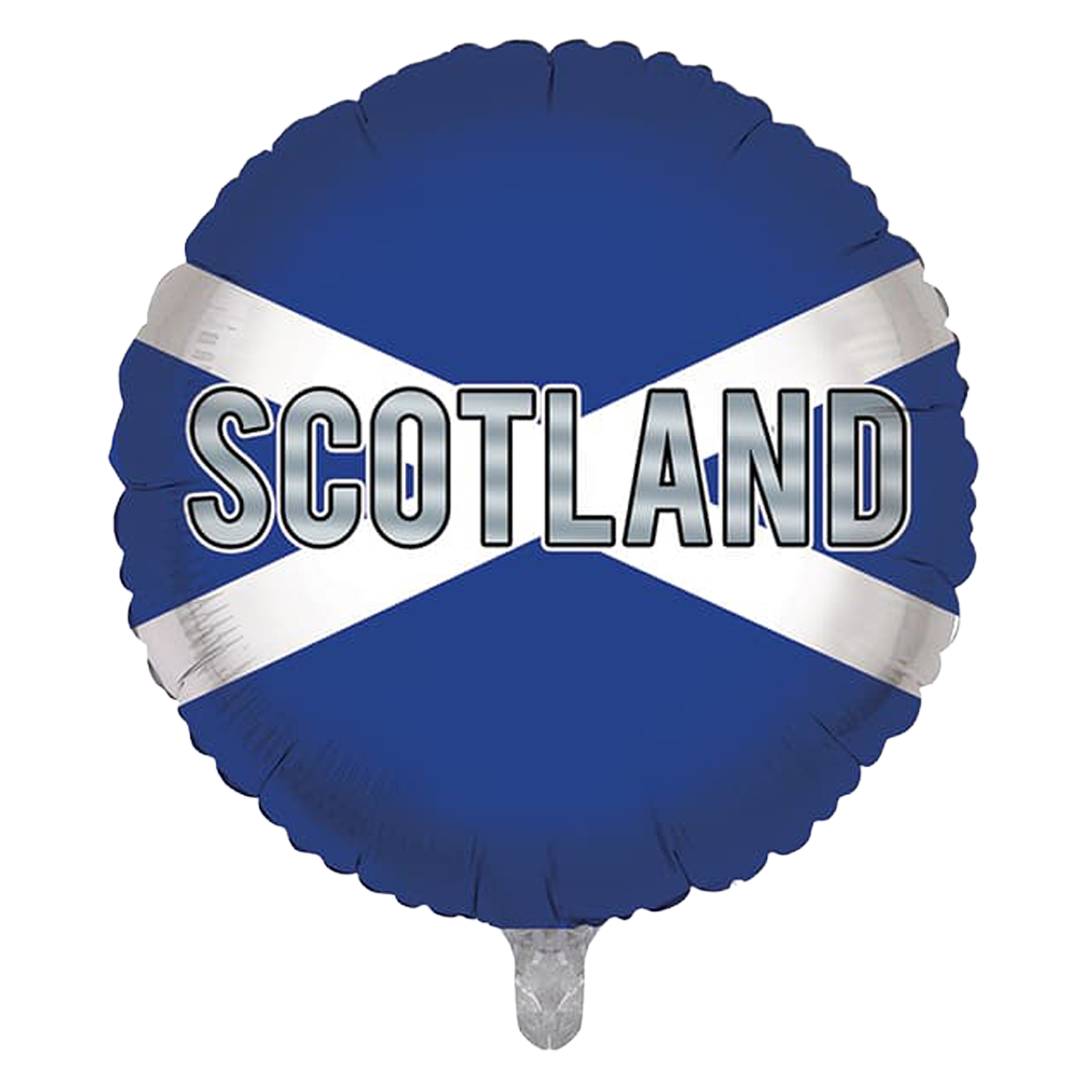 Scotland Football Round Foil Balloon 46cm / 18 in