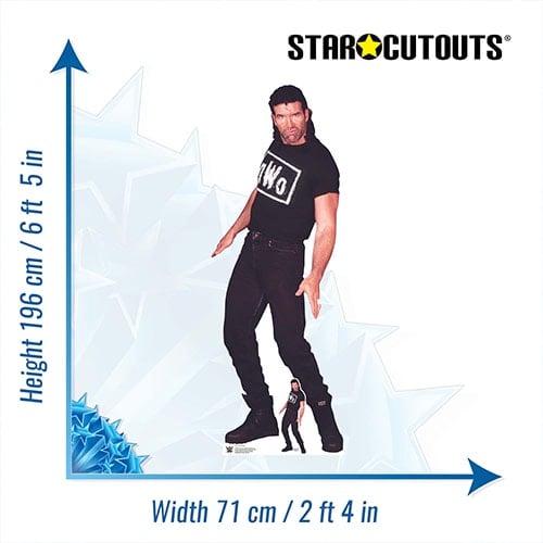 Scott Hall NWO WWE Lifesize Cardboard Cutout 196cm Product Gallery Image