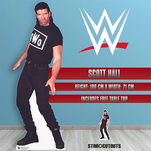 Scott Hall NWO WWE Lifesize Cardboard Cutout 196cm Product Gallery Image