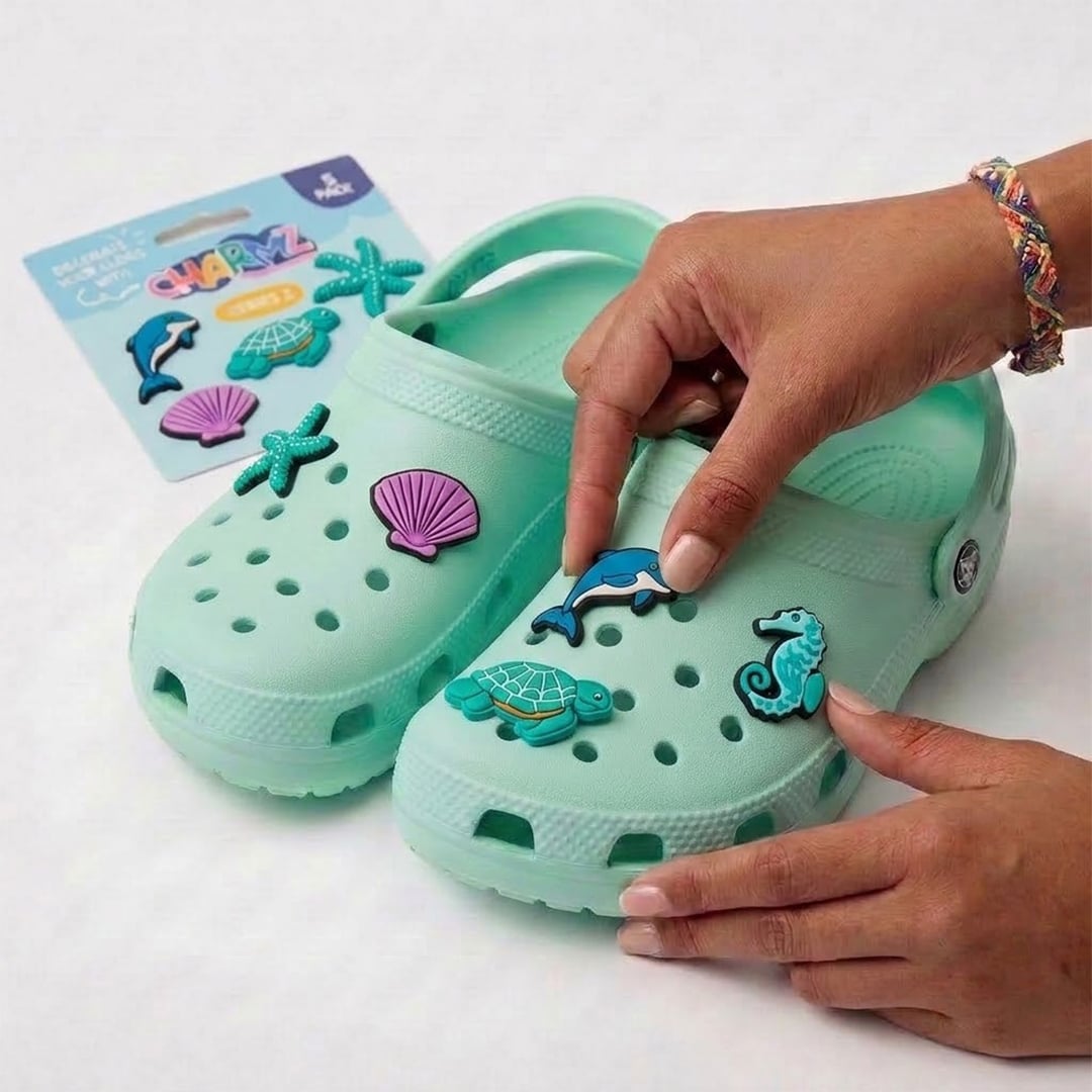 Sealife Clog Charmz Shoe Accessories - Pack of 5 View 2