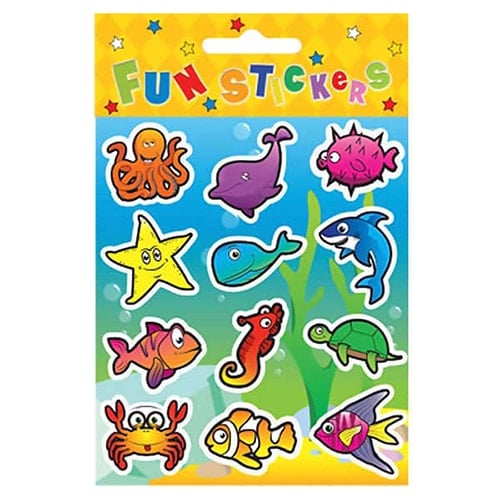 Sealife Sticker Sheet Product Image