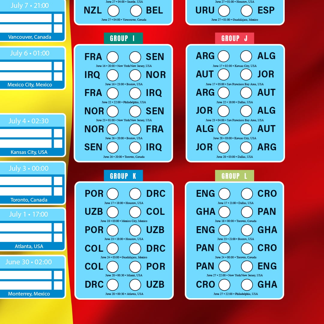 senegal-flag-world-football-championship-cup-2026-a0-fixture-wall-chart