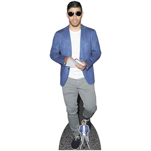 Sergio Agüero Lifesize Cardboard Cutout 173cm Product Gallery Image