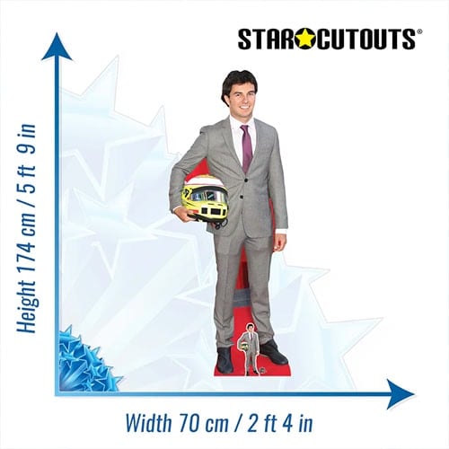 Sergio Perez Lifesize Cardboard Cutout 174cm Product Gallery Image
