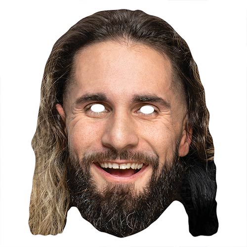 Seth Rollins WWE Cardboard Face Mask Product Gallery Image