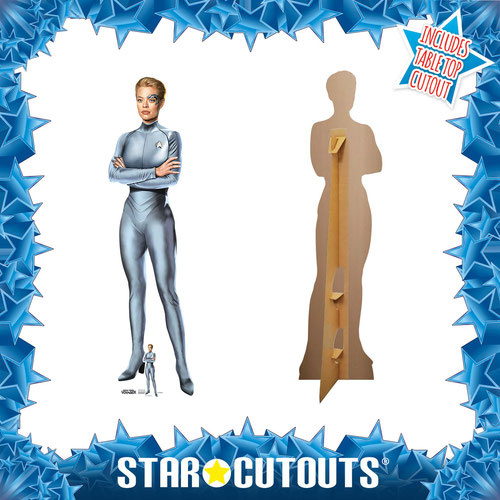 Seven of Nine Borg Jeri Ryan Star Trek Voyager Lifesize Cardboard Cutout 178cm Product Gallery Image