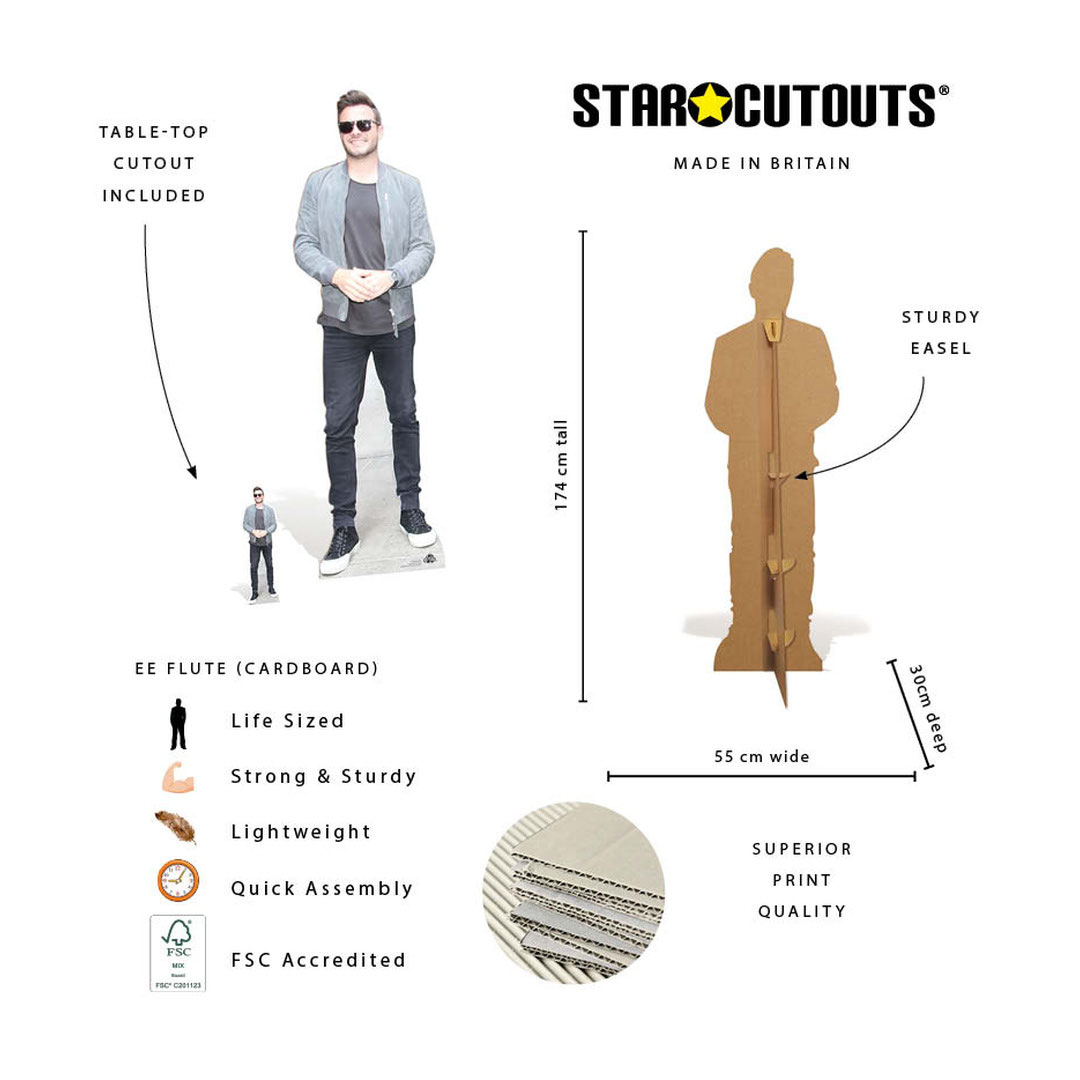 Shane Filan Lifesize Cardboard Cutout 174cm Product Gallery Image