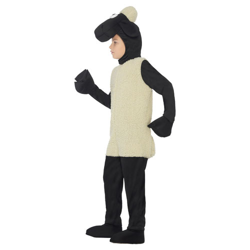 Shaun The Sheep Fancy Dress Costume Kids Unisex Medium - Age 7-9 Product Gallery Image
