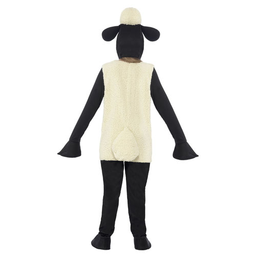 Shaun The Sheep Fancy Dress Costume Kids Unisex Medium - Age 7-9 Product Gallery Image