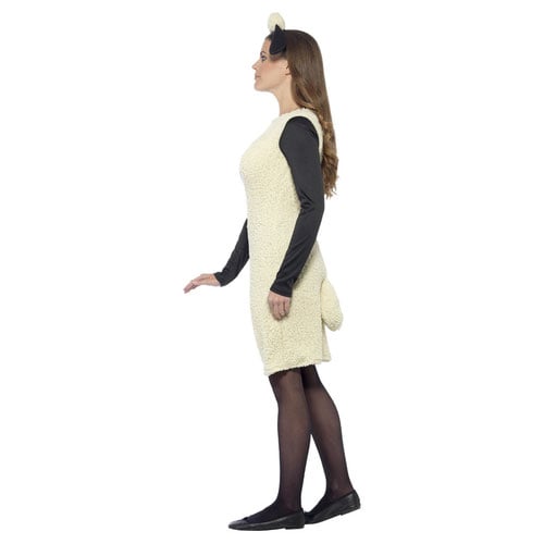 Shaun The Sheep Fancy Dress Costume Ladies Medium - UK 12-14 Product Gallery Image