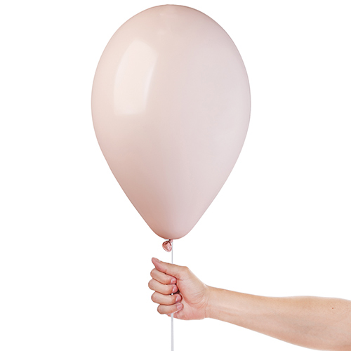 Shell Cream Bio Latex Balloons 33cm / 13 in - Pack of 10 Product Gallery Image