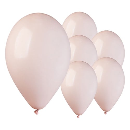 Shell Cream Bio Latex Balloons 33cm / 13 in - Pack of 50 Product Gallery Image